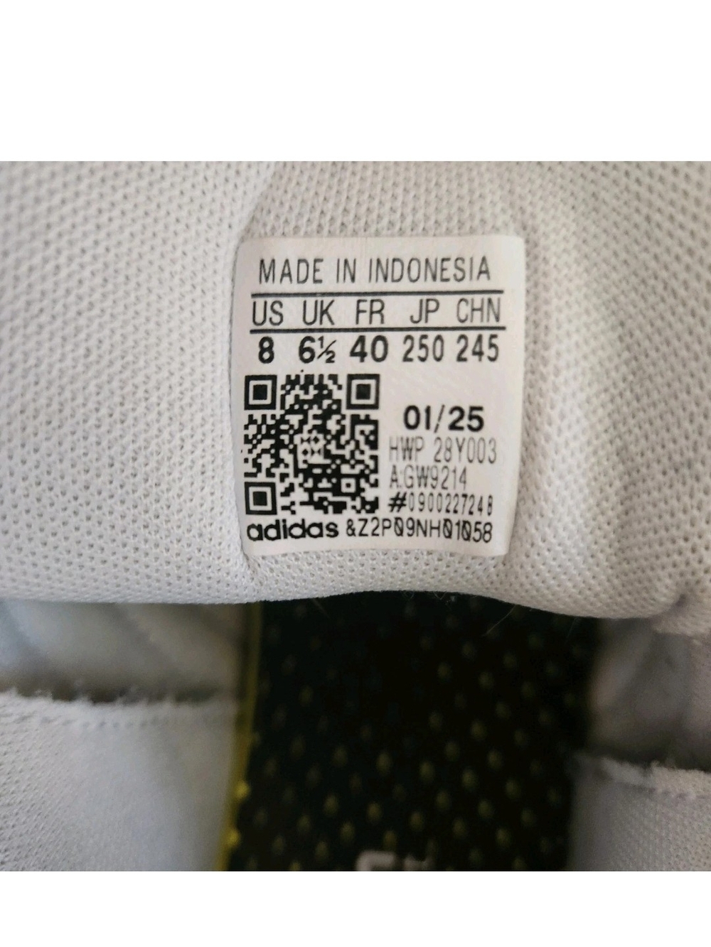 Adidas Grand Court 2.0 Sneakers 8 White Black GW1294 Cloud Classic Athletic - Picture 8 of 12